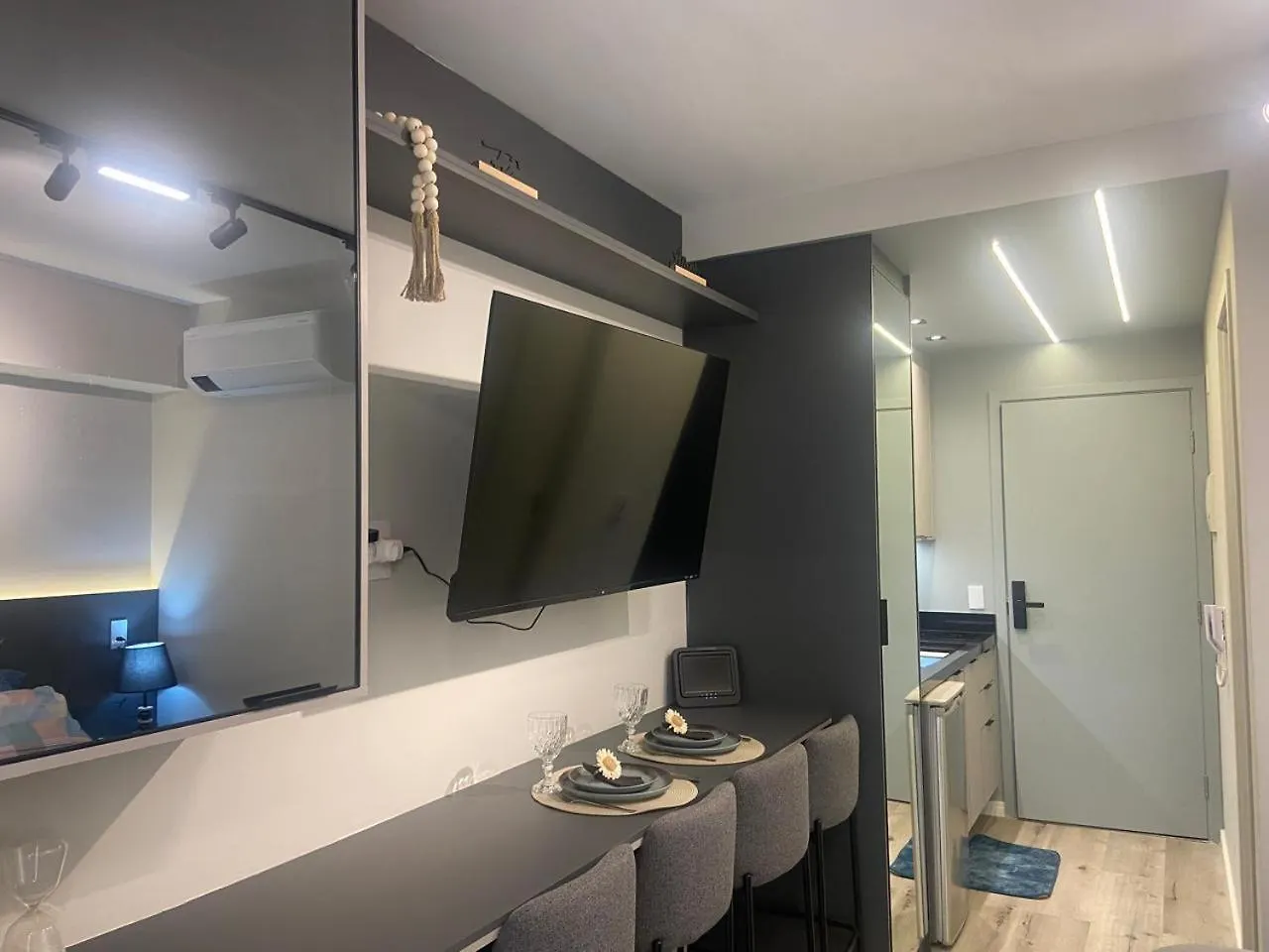 Studio Luxuoso Ao Lado Allianz Parque Sao Paulo Apartment
